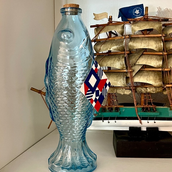 Other - Fish Shaped Bottle - light blue